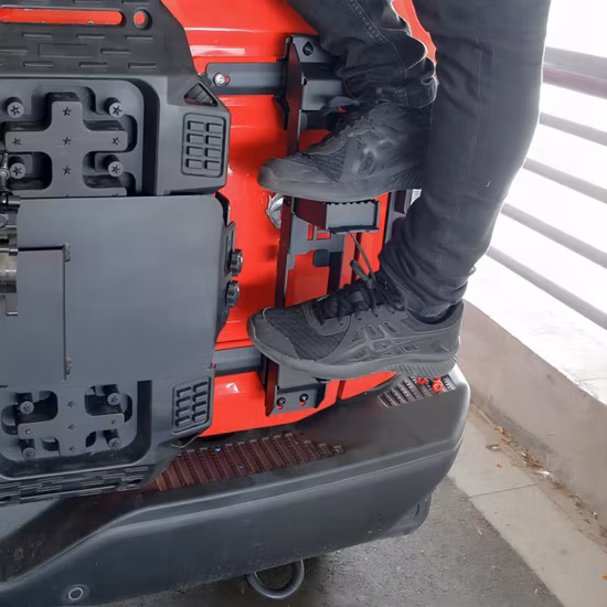 Bisagra para puerta de coche, Pedal lateral, reposapiés, clavija, escalera para puerta Exterior para Jeep Wrangler Jk 2007